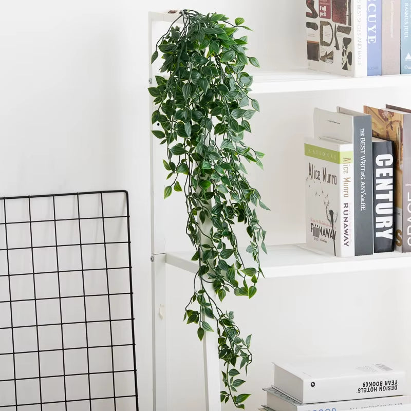 Artificial Ivy Plant Plastic Green Leaves Wedding New Year Christmas Home Decoration Outdoor Garden DIY Living Room Wall Hanging