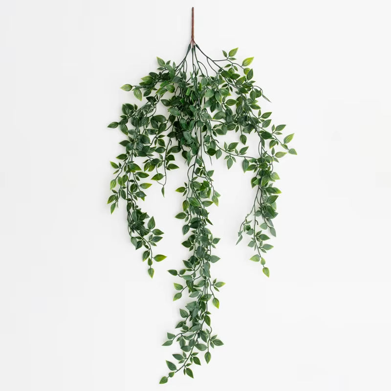 Artificial Ivy Plant Plastic Green Leaves Wedding New Year Christmas Home Decoration Outdoor Garden DIY Living Room Wall Hanging
