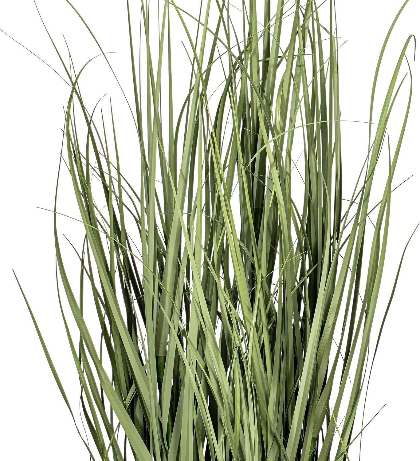 Everyday 36" Artificial Potted Green Ryegrass with Black Plastic Pot - Faux Grass Plant Decor - Home or Office Indoor Greenery Accent - Maintenance Free