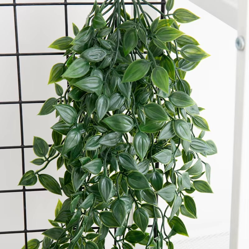 Artificial Ivy Plant Plastic Green Leaves Wedding New Year Christmas Home Decoration Outdoor Garden DIY Living Room Wall Hanging