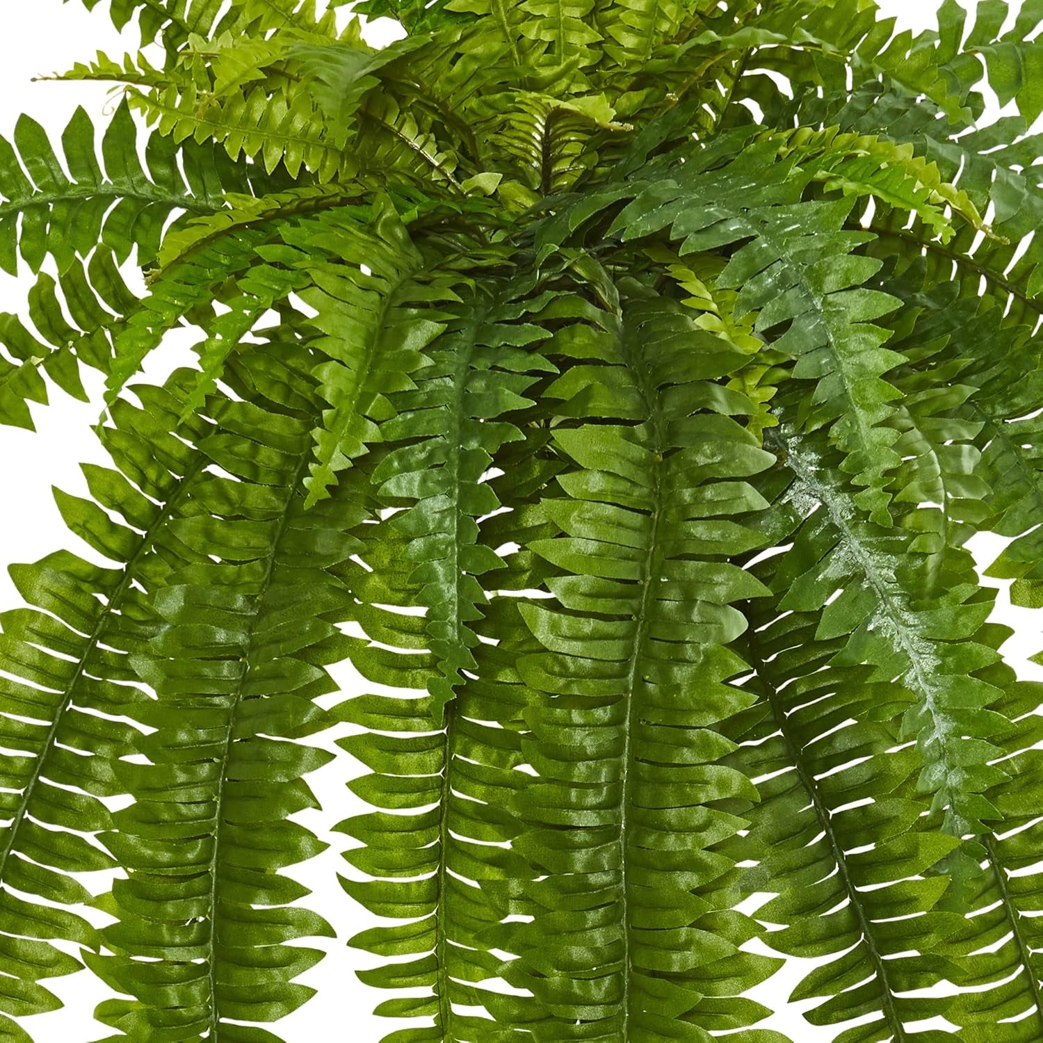 35” Boston Fern Artificial (Set of 2) Silk Plants Green